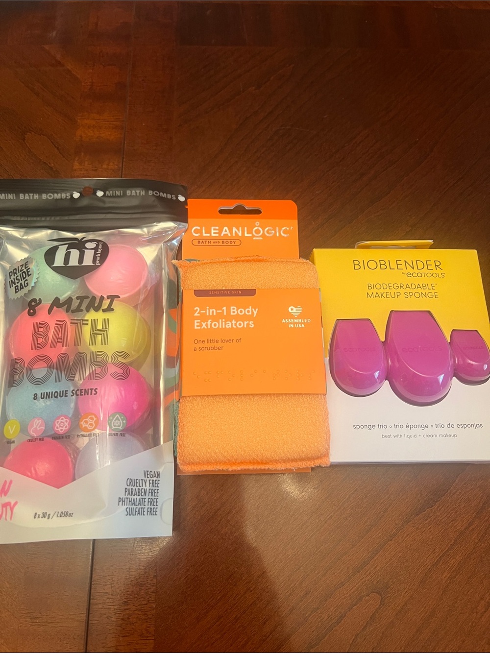 EcoTools Biodegradable Makeup Sponge Trio - Pink